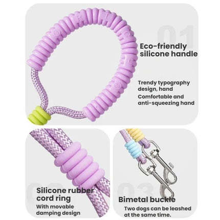One To Two Anti-escape P-chain Dog Leash - DealBuddy