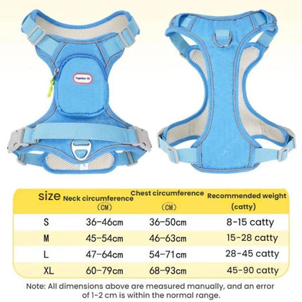 Together X9 Pet Anti-Escape Reflective Harness Vest With Backpack, S, M, L, XL - DealBuddy