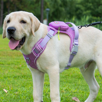 Together X9 Pet Anti-Escape Reflective Harness Vest With Backpack, S, M, L, XL - DealBuddy