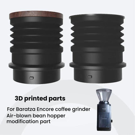 For Baratza Encore Coffee Grinder Blowing Bean Hopper For Grounds Cleaning, Aluminum Lid, Wooden Lid - DealBuddy