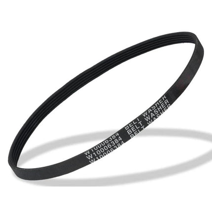 Rubber Multi-V Elastic Belt Replacement for Whirlpool Washing Machines, W10006384 - DealBuddy