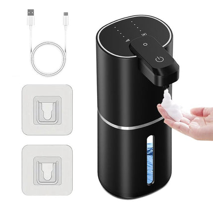 Wall-mounted Smart Sensor Electric Soap Dispenser, White Foam Version, White Dropper Version, Black Foam Version, Black Dropper Version - DealBuddy