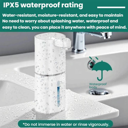 Wall-mounted Smart Sensor Electric Soap Dispenser, White Foam Version, White Dropper Version, Black Foam Version, Black Dropper Version - DealBuddy