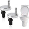 2pcs /Pack Universal Toilet Seat Bolt Kit StainlessToilet Seat Hinges Replacement Parts - DealBuddy