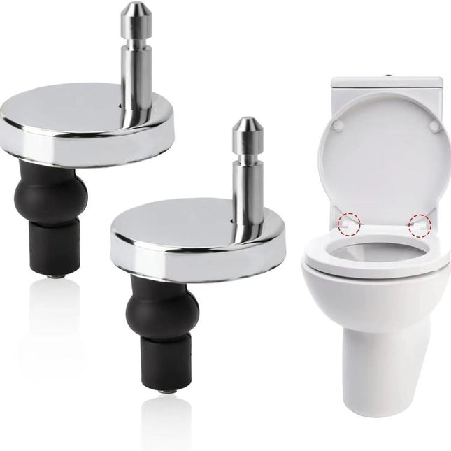 2pcs /Pack Universal Toilet Seat Bolt Kit StainlessToilet Seat Hinges Replacement Parts - DealBuddy