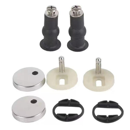 2pcs /Pack Universal Toilet Seat Bolt Kit StainlessToilet Seat Hinges Replacement Parts - DealBuddy
