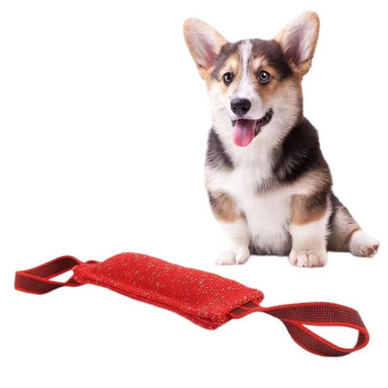 Pet Chew Toys Hemp Sticks Dog Training Supplies, 20cm Chew Toy, 30cm Chew Toy, 26cm Teething Pillow - DealBuddy