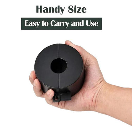Door Handle Locking Device Disabled Lock Cover Faucet Valve Lock Cover, No Padlock, With Padlock - DealBuddy