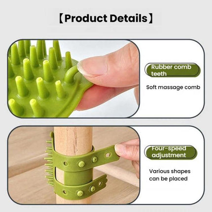 Soft Rubber Pet Itch Scratcher Massage Scratching Tool For Cats Dogs - DealBuddy