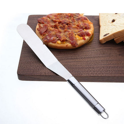Stainless Steel Cream Spatula Stainless Steel Bell Knife Cake Spatula Baking Scraper Baking Tools - DealBuddy