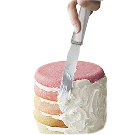 Stainless Steel Cream Spatula Stainless Steel Bell Knife Cake Spatula Baking Scraper Baking Tools - DealBuddy