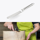 Stainless Steel Cream Spatula Stainless Steel Bell Knife Cake Spatula Baking Scraper Baking Tools - DealBuddy