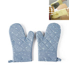 Kitchen Microwave Oven Thickened Silicone Heat-resistant Baking Special Insulation and Anti-scalding Gloves - DealBuddy