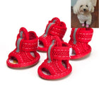 Tendon Bottom Mesh Pet Anti-skid Sandals, Tendon Bottom 1: 13.5x4.5cm, Tendon Bottom 2: 4.0x5.0cm, Tendon Bottom 3: 4.5x5.5cm, Tendon Bottom 4: 5.0x6.0cm, Tendon Bottom 5: 5.5x6.5cm, 1: 13.5x4.5cm, 2: 4.0x5.0cm, 3: 4.5x5.5cm, 4: 5.0x6.0cm, 5: 5.5x6.5cm - DealBuddy
