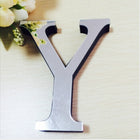 2 PCS Home Decoration Creative Personality English Letters Acrylic Mirror 3D DIY Wall Stickers - DealBuddy