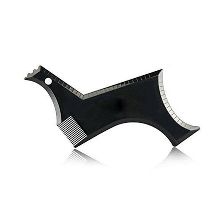 3 PCS Beard Styling Template Stencil Men Comb All-In-One Beard Shaping Tool