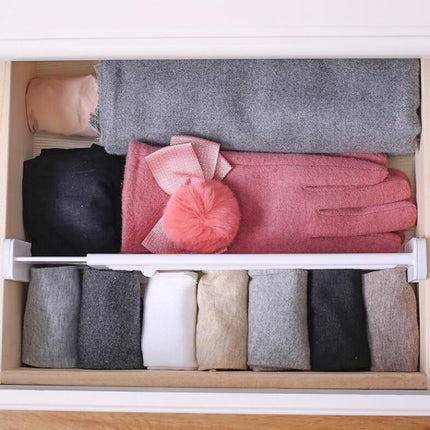 Retractable Drawer Storage Partition Board Home Wardrobe Plastic Partition Plate