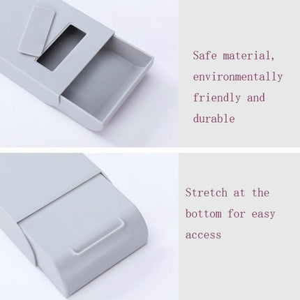 Home Bottom Drawer Storage Box Student Stationery Box Desk Hidden Paste Debris Storage Box - DealBuddy