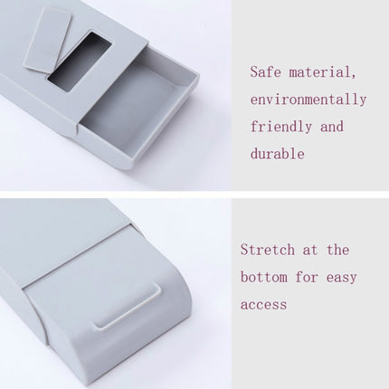 Home Bottom Drawer Storage Box Student Stationery Box Desk Hidden Paste Debris Storage Box