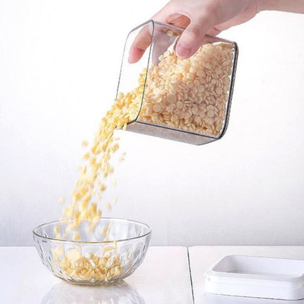 Household Coarse Grain Transparent Sealed Jar Food Grade Storage Jar Dried Fruit Snack Storage Jar with Lid