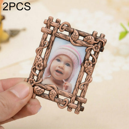 2 PCS Creative Metal Vintage Photo Frame