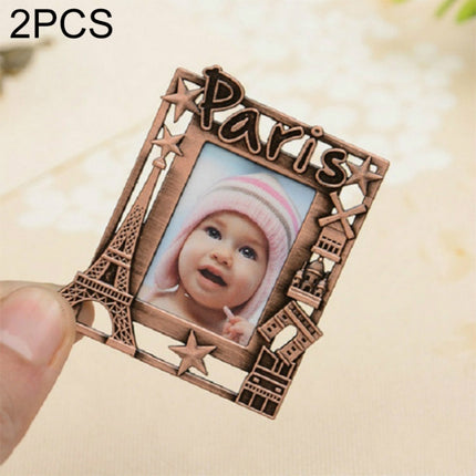2 PCS Creative Metal Vintage Photo Frame