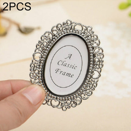 2 PCS Creative Metal Vintage Photo Frame