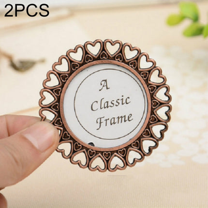 2 PCS Creative Metal Vintage Photo Frame