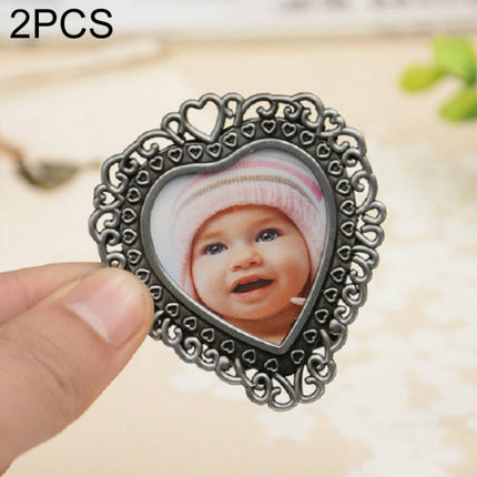 2 PCS Creative Metal Vintage Photo Frame