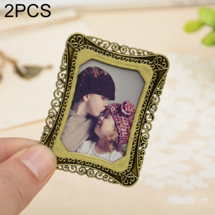 2 PCS Creative Metal Vintage Photo Frame