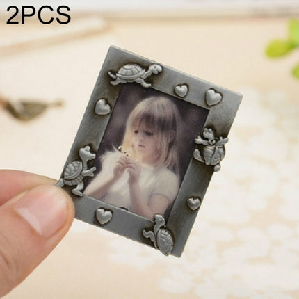 2 PCS Creative Metal Vintage Photo Frame