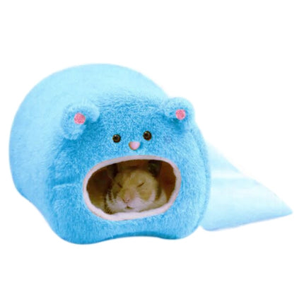 Cute Small Animal Cages Pet Rabbit Hamster House Bed Rat Qquirrel Guinea Winter Warm Hanging Cage Hamster Nest - DealBuddy