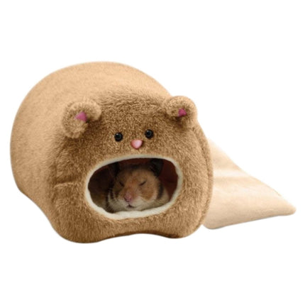 Cute Small Animal Cages Pet Rabbit Hamster House Bed Rat Qquirrel Guinea Winter Warm Hanging Cage Hamster Nest - DealBuddy