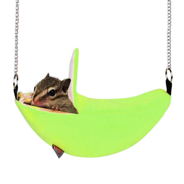 W4032 Hanging Swing Bed Banana Type Bed Small Nest Moon Bed for Small Animal - DealBuddy