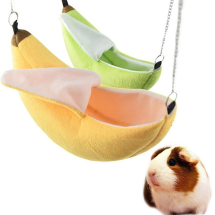 W4032 Hanging Swing Bed Banana Type Bed Small Nest Moon Bed for Small Animal - DealBuddy