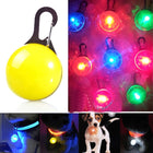 LED Flashlight Dog Cat Collar Glowing Pendant Luminous Bright Decoration Collars - DealBuddy