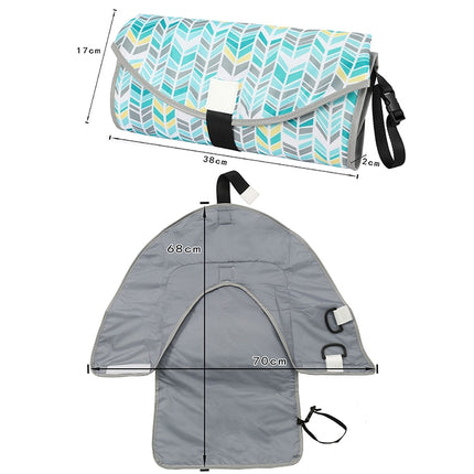 Baby Changing Diaper Pad Portable Folding Waterproof Nursing Pad