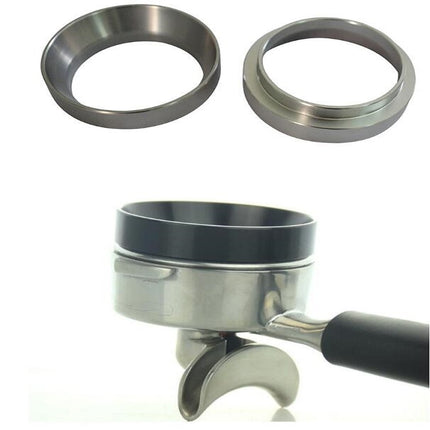 Coffee Machine Powder Picker Powder Ring Anti-flying Powder Quantitative Ring Espresso 58mm without Magnetic Machine Accessories, 58mm - DealBuddy