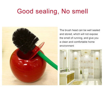 Cherry Shaped Toilet Brush Bathroom Creative Lovely Lavatory Brush Toilet Cleaning Kit