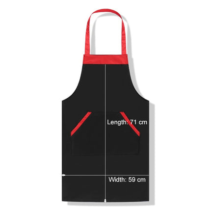 Solid Color Polyester Home Apron Antifouling Simple Adult Apron - DealBuddy
