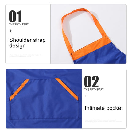Solid Color Polyester Home Apron Antifouling Simple Adult Apron - DealBuddy