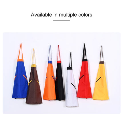 Solid Color Polyester Home Apron Antifouling Simple Adult Apron - DealBuddy