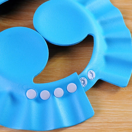 3 PCS Safe Baby Shower Cap Kids Bath Visor Hat Adjustable Baby Shower Cap Protect Eyes Hair Wash Shield for Children Waterproof Cap
