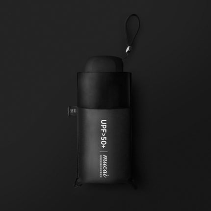 Mini Portable Umbrella Rain Women Windproof Durable 5 Folding Sun Umbrellas - DealBuddy