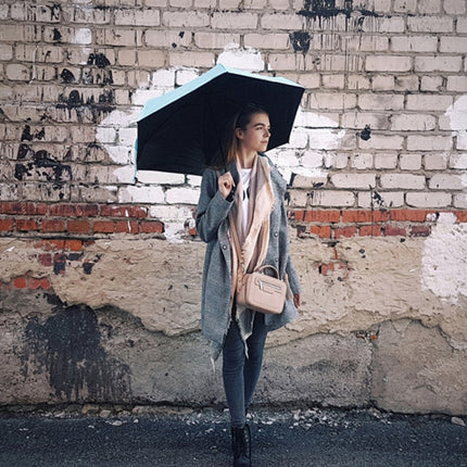 Mini Portable Umbrella Rain Women Windproof Durable 5 Folding Sun Umbrellas - DealBuddy