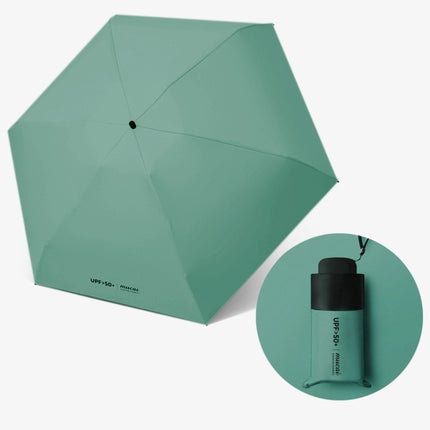 Mini Portable Umbrella Rain Women Windproof Durable 5 Folding Sun Umbrellas
