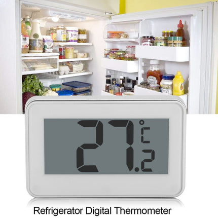 Large LCD Refrigerator Thermometer with Adjustable Stand  Magnet Digital Thermometer - DealBuddy