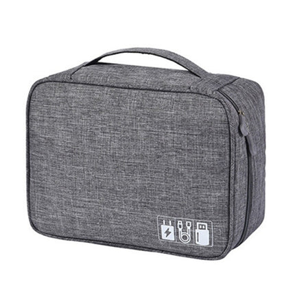 Digital Cable Bag Men Portable Travel Gadgets Pouch Power Cord Charger Headset Organizer