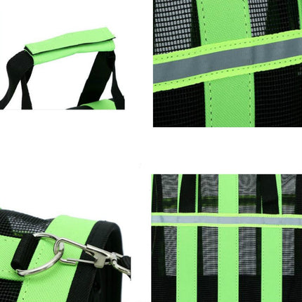 Foldable Mesh Breathable Pets Go Out Portable Diagonal Carrying Bag, S, M, L - DealBuddy