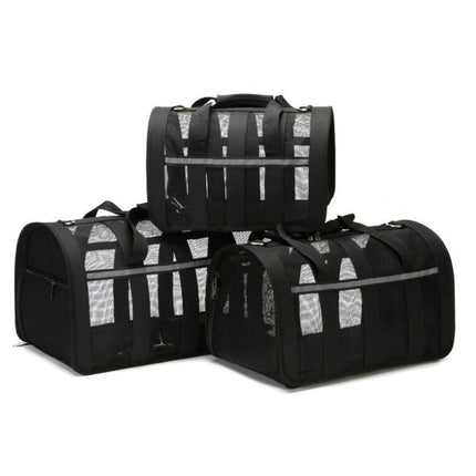 Foldable Mesh Breathable Pets Go Out Portable Diagonal Carrying Bag, S, M, L - DealBuddy